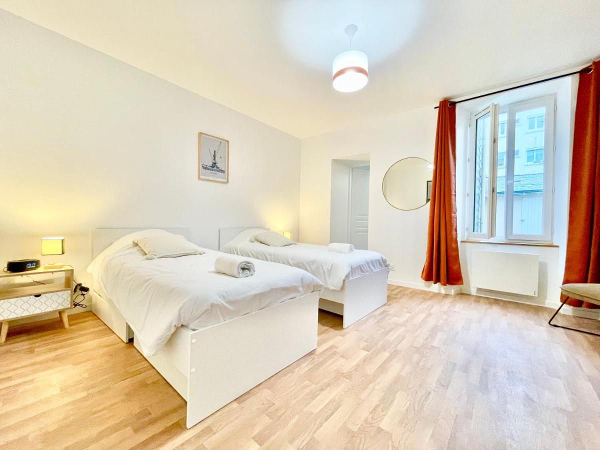 Appartsaintnazaire - Saint Nazaire - 5 Appartements - Centre Ville Eksteriør bilde